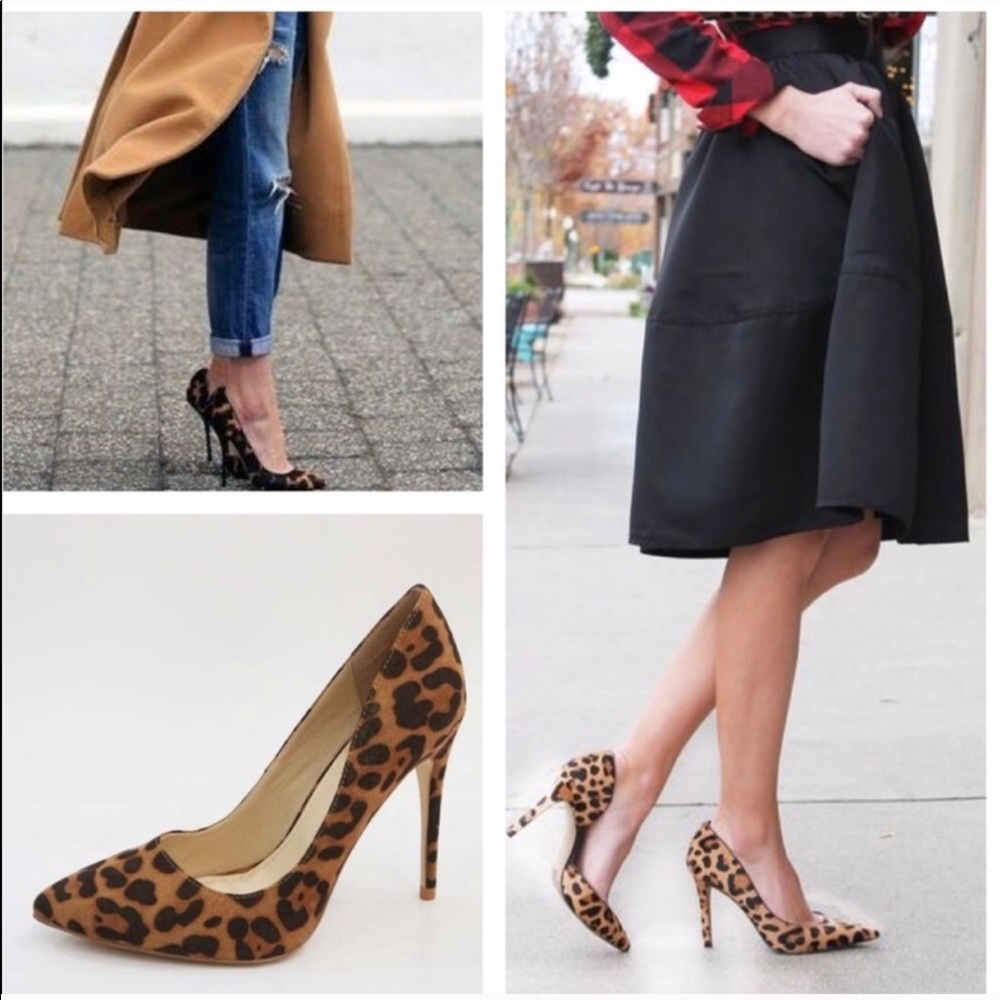 LAST 1❗️Super Comfy Leopard Print Classic Pump